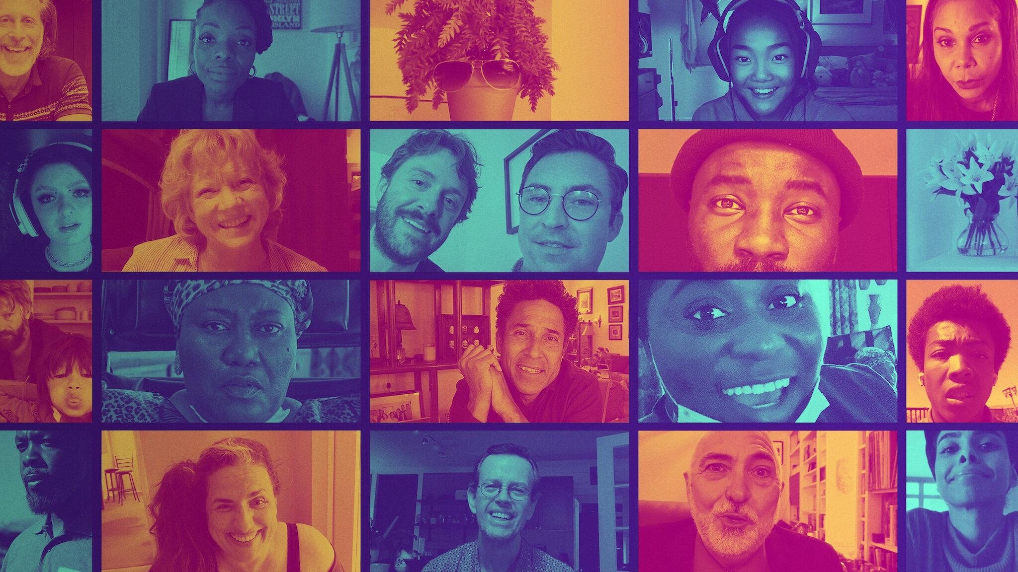 Social Distance Background