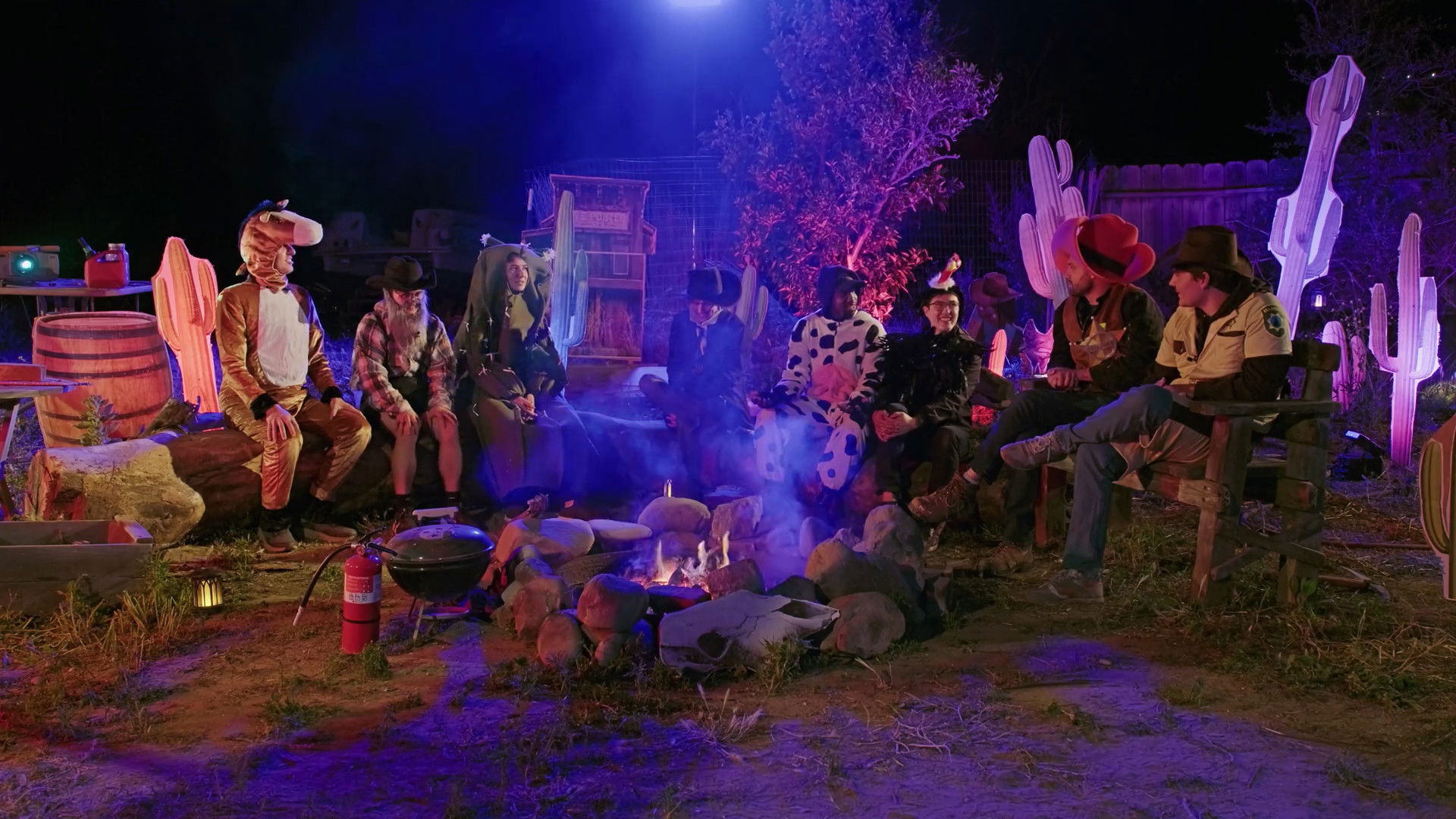 Scare the Coyote Background