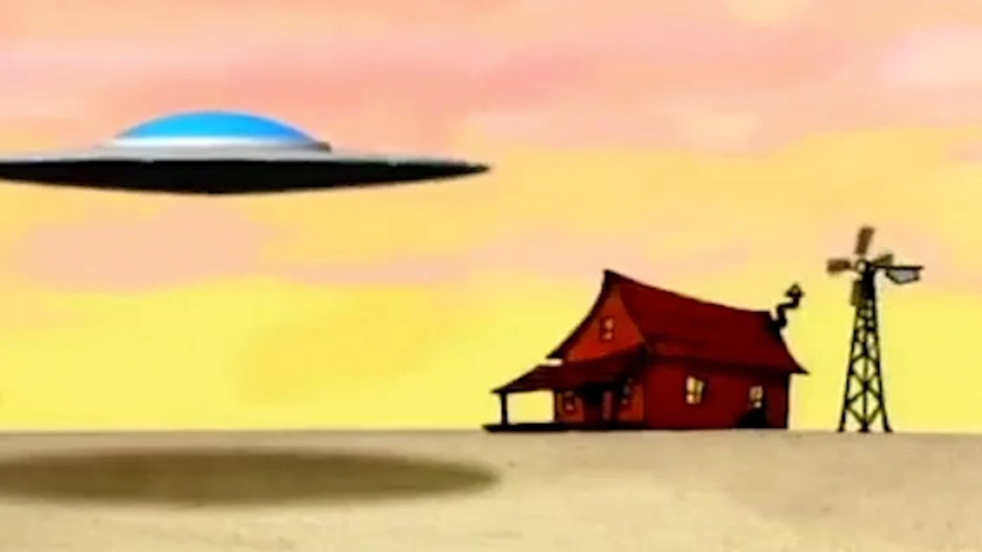 The Chicken from Outer Space Background