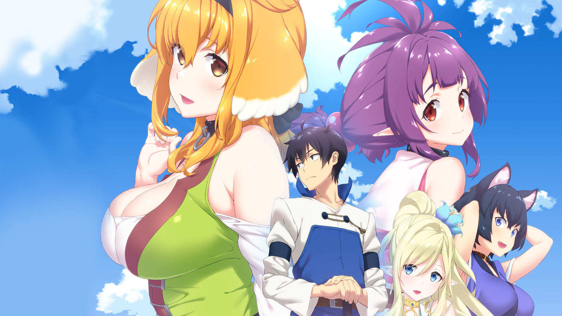 Harem in the Labyrinth of Another World Background