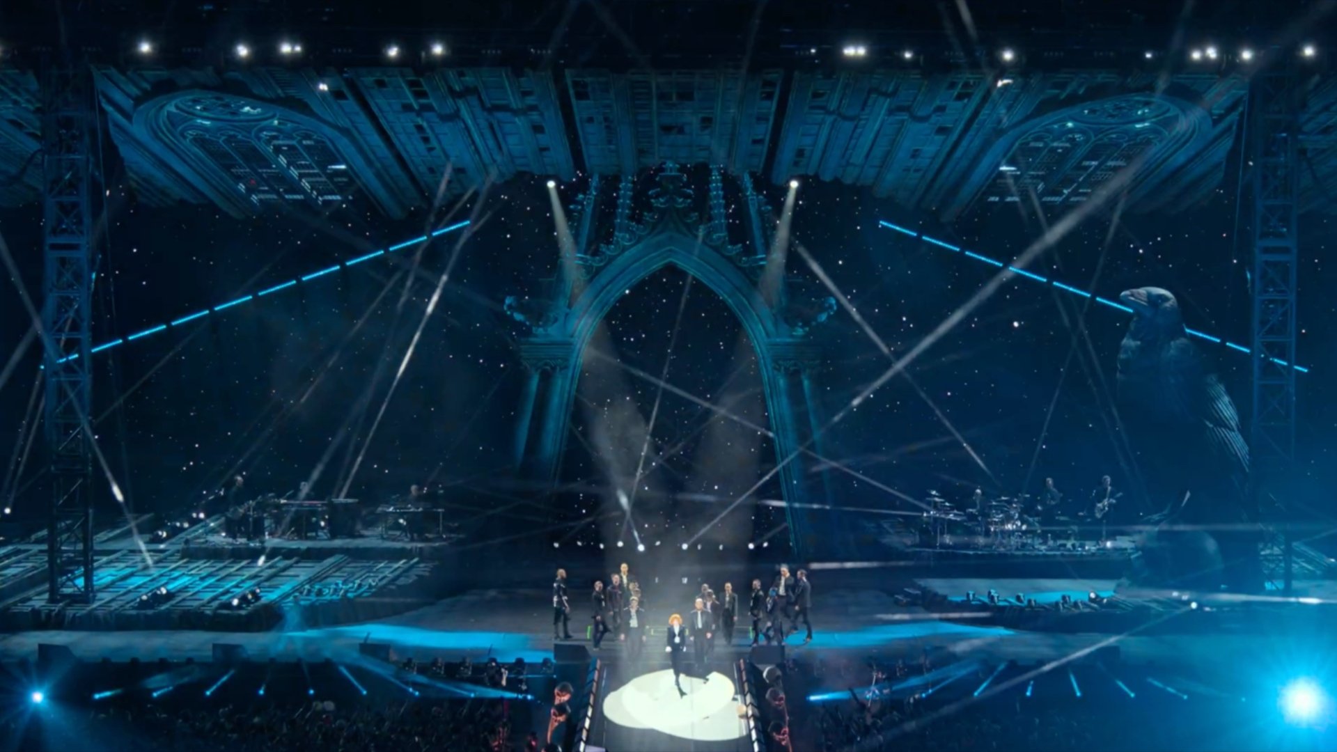 Mylène Farmer: Nevermore - The Movie Background