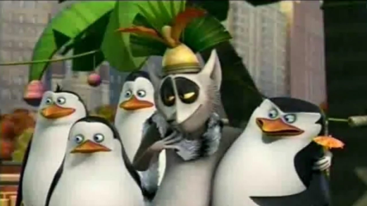 The Penguins of Madagascar: Happy King Julien Day Background