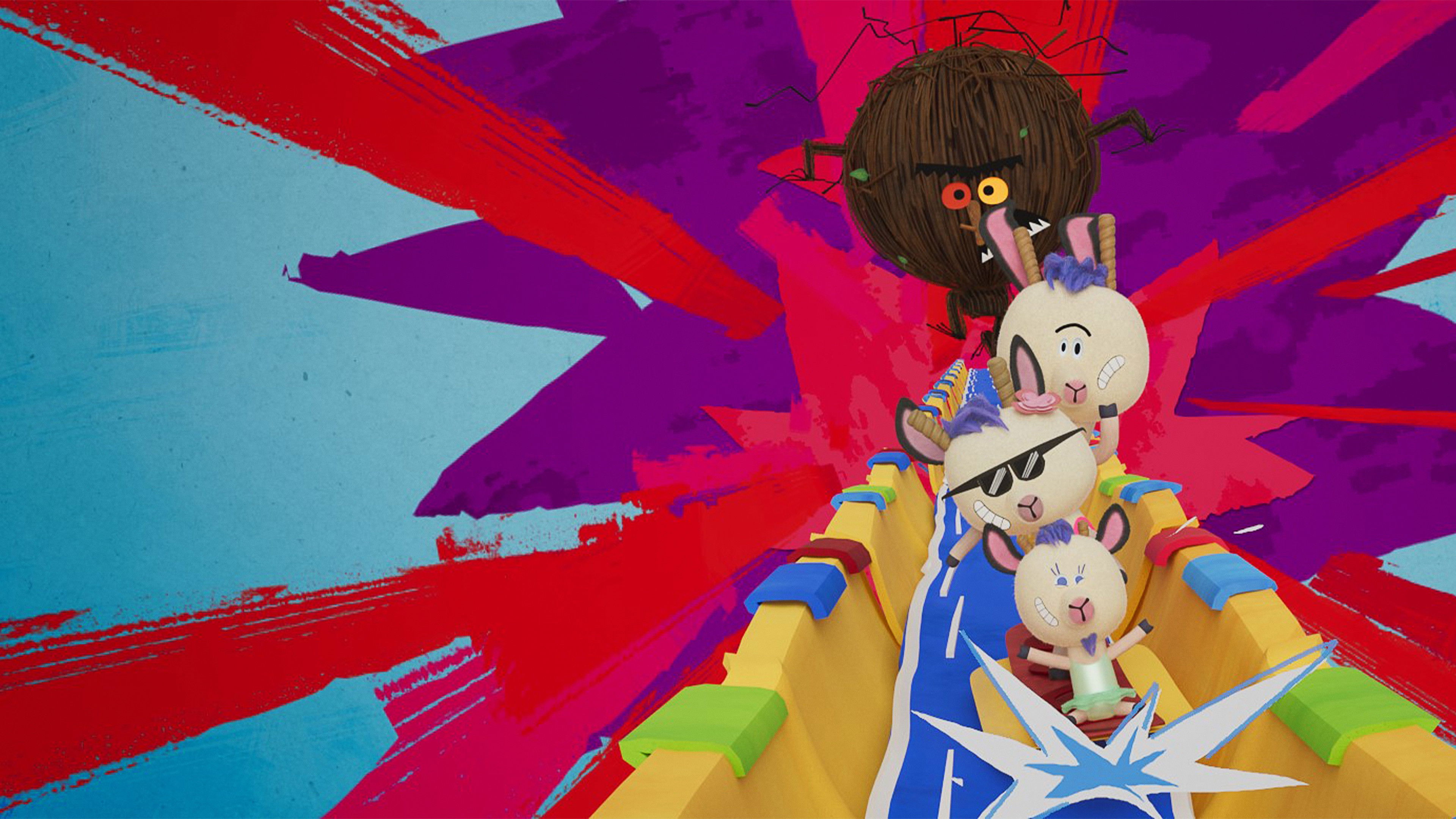 The Brothers Gruff Go to Splash World Background