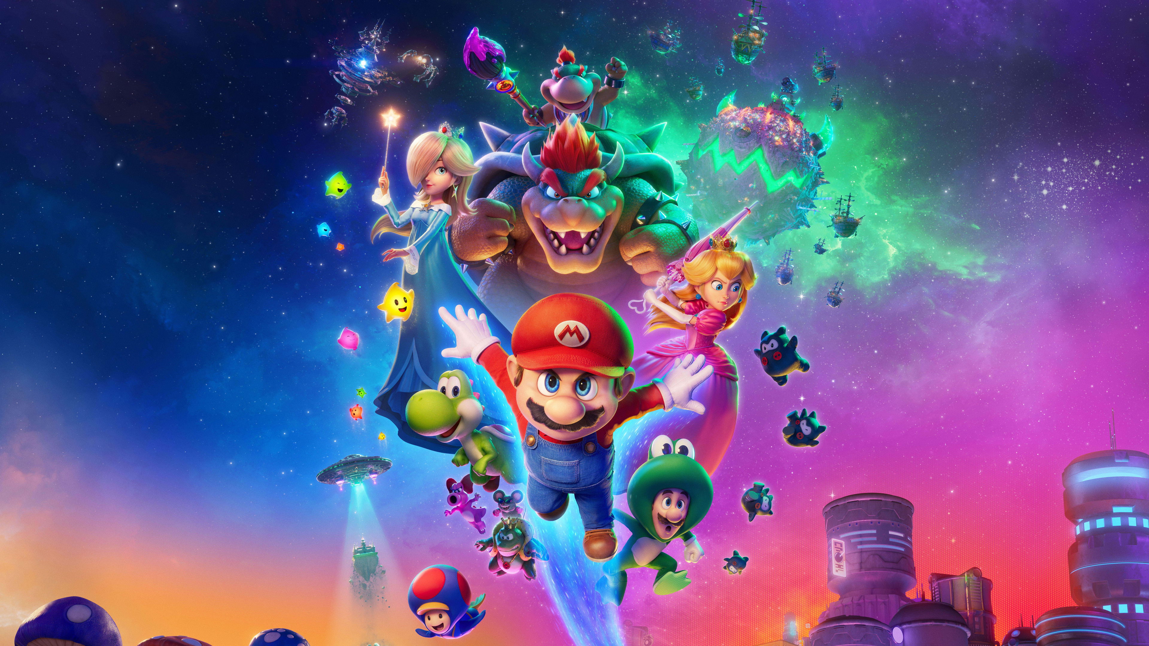 The Super Mario Galaxy Movie Background (Backdrop)