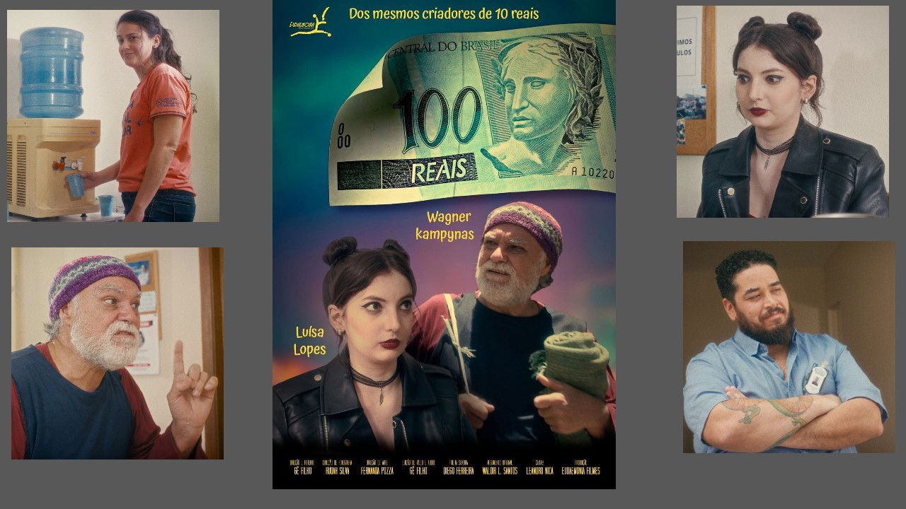 100 Reais Background