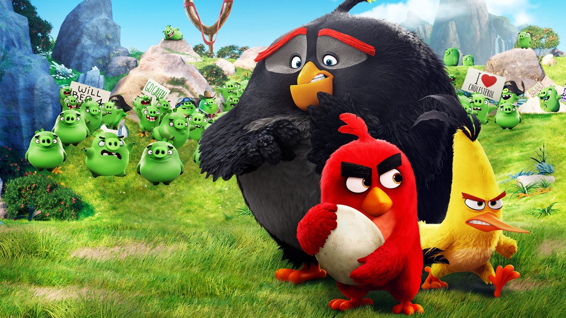 The Angry Birds Movie Background