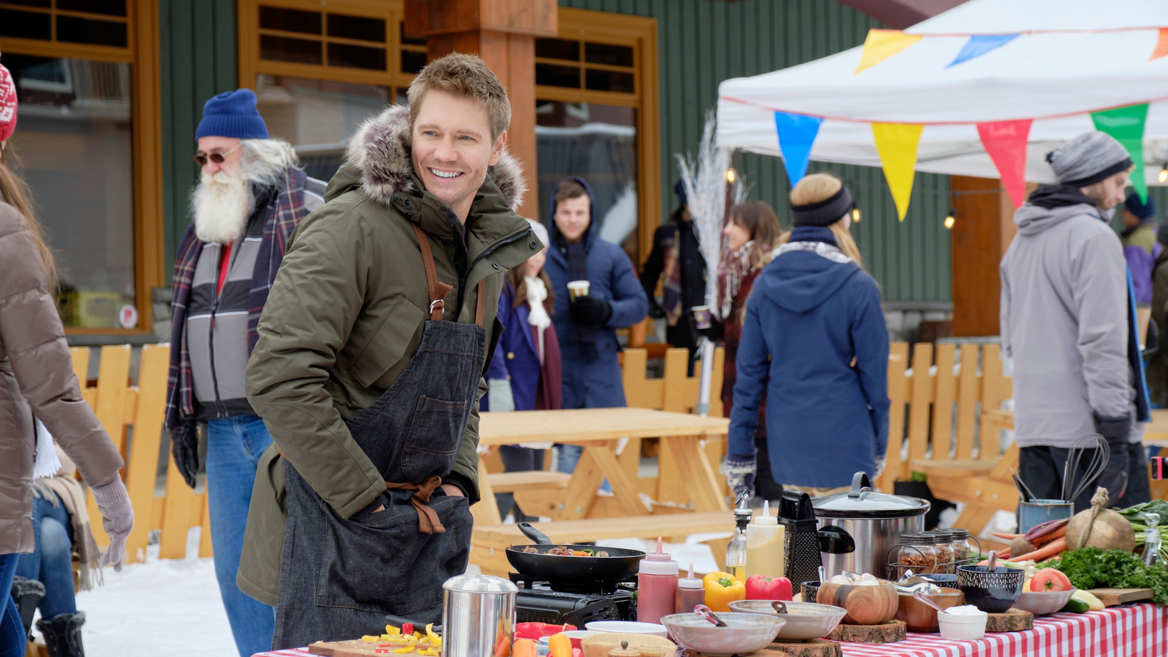 Love in Winterland Background