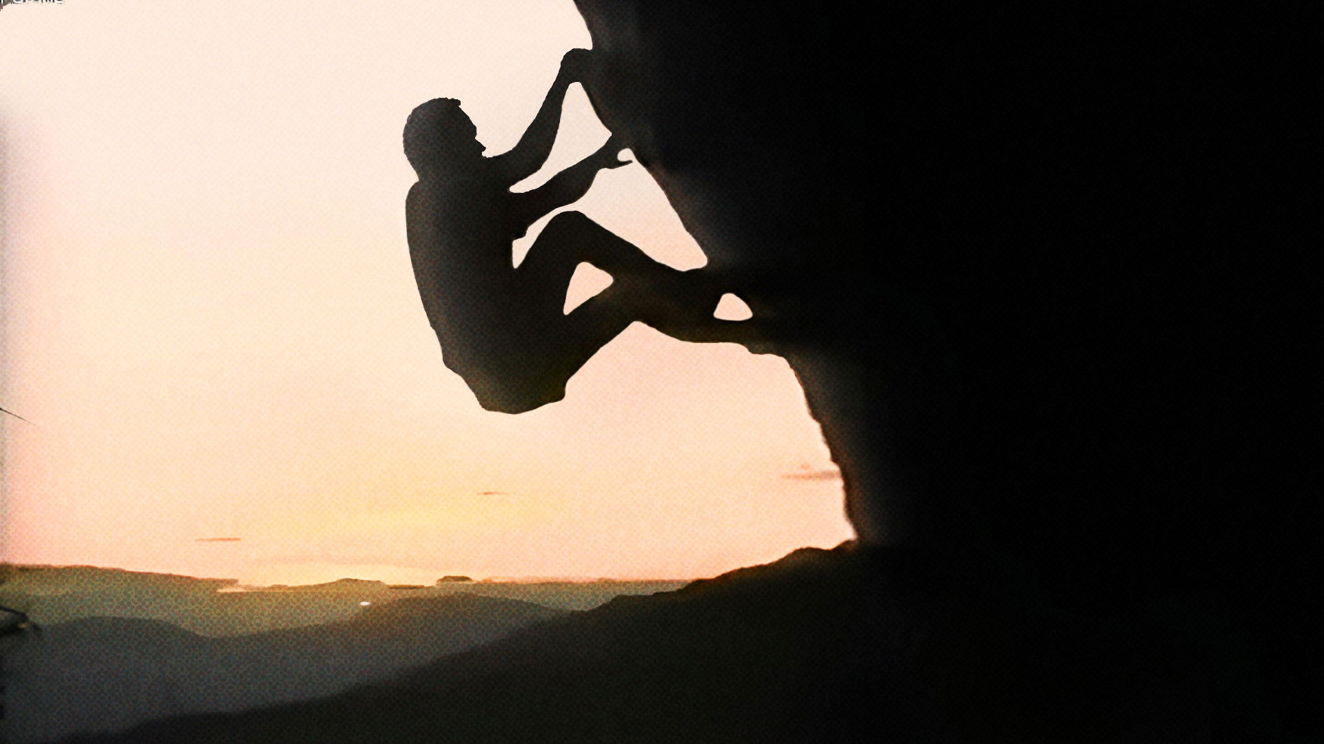 Moving Over Stone Background