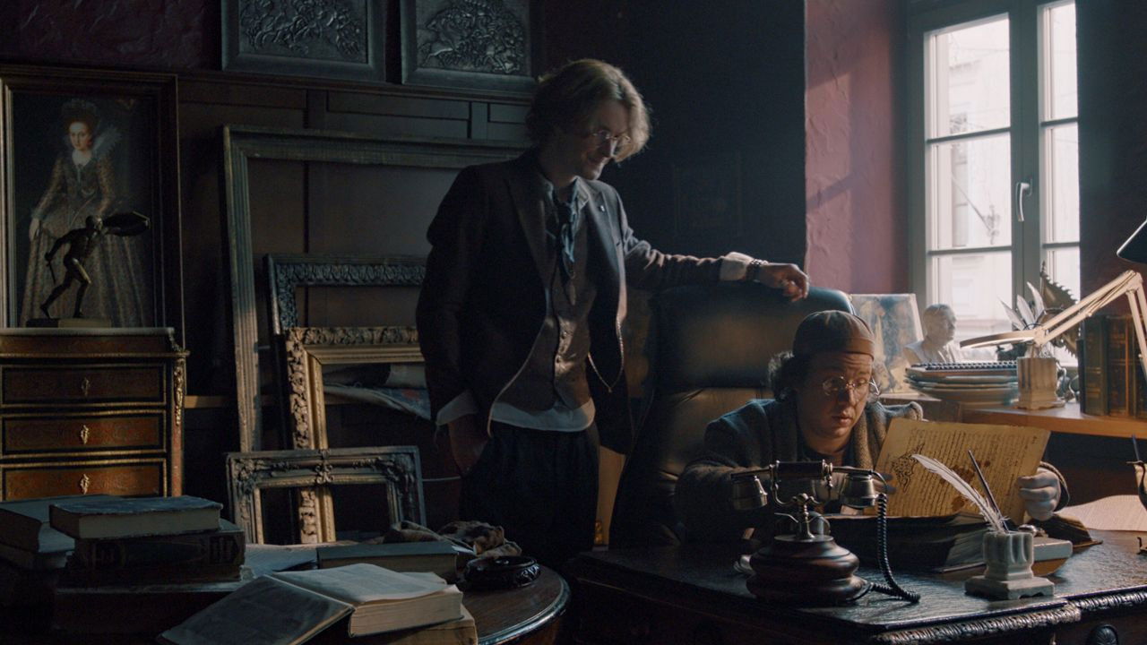 Black Castle Background