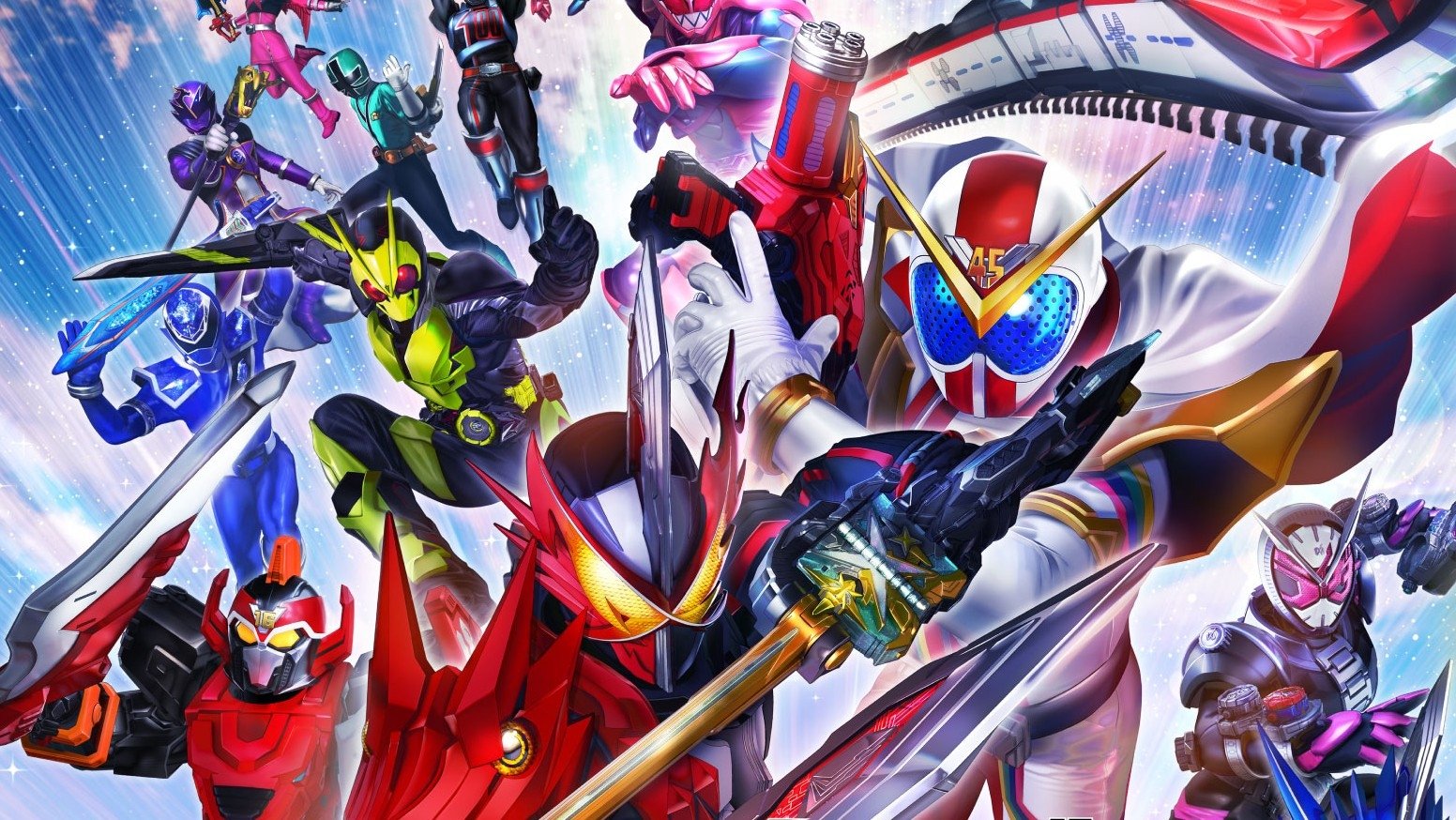 Kamen Rider Saber + Kikai Sentai Zenkaiger: Super Hero Chronicles Background