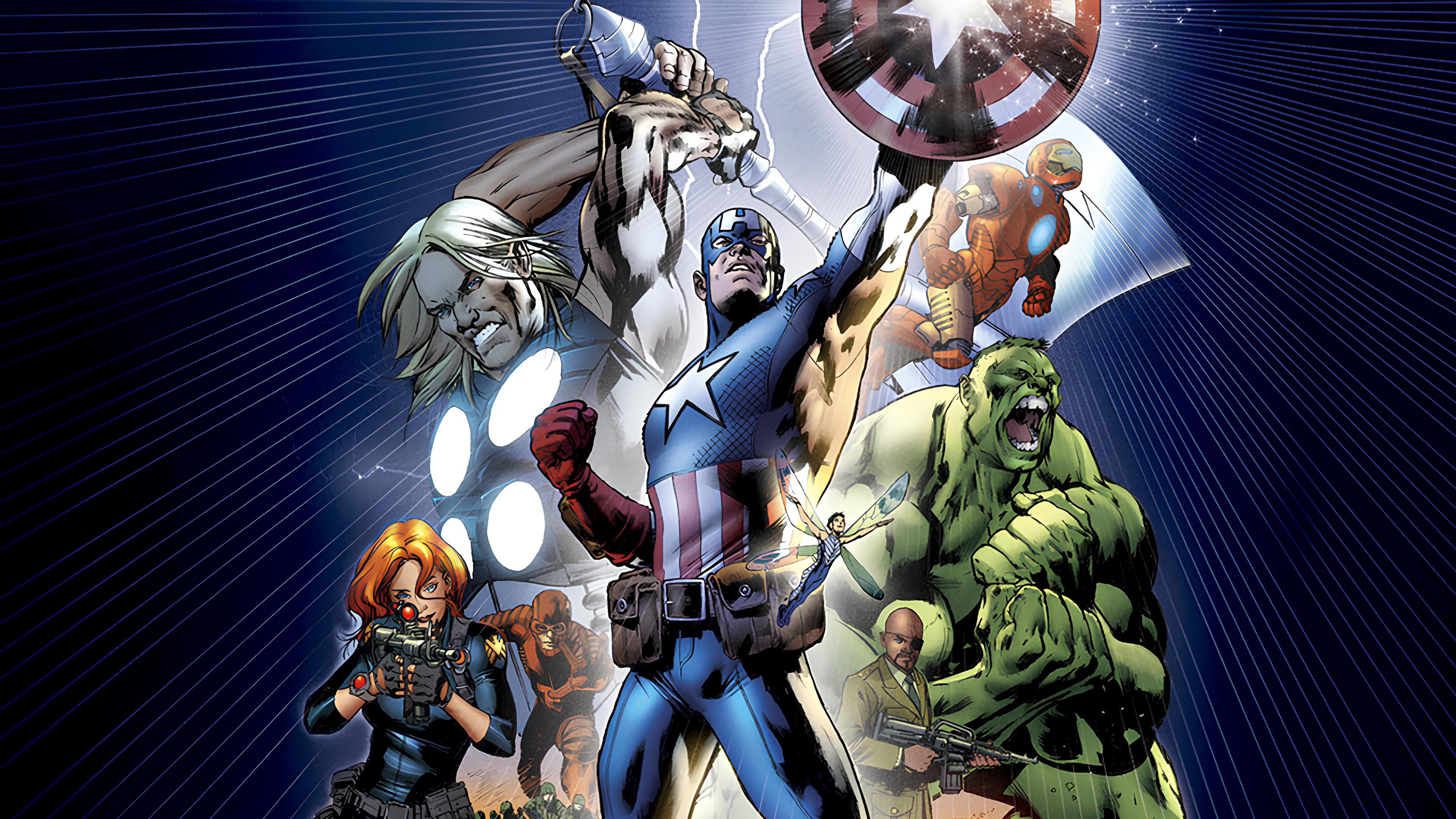 Ultimate Avengers: The Movie Background