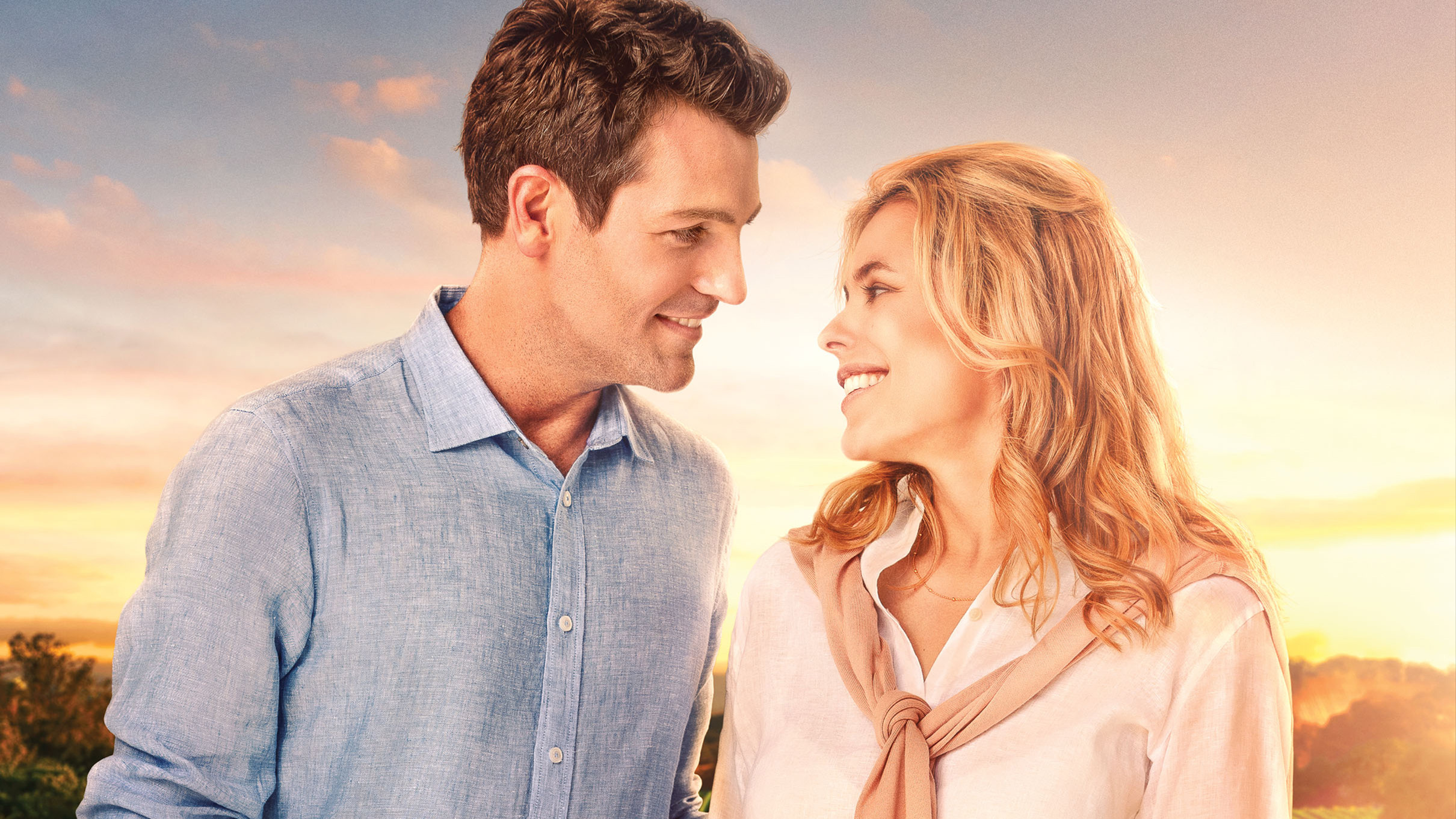 Romance at the Vineyard Background