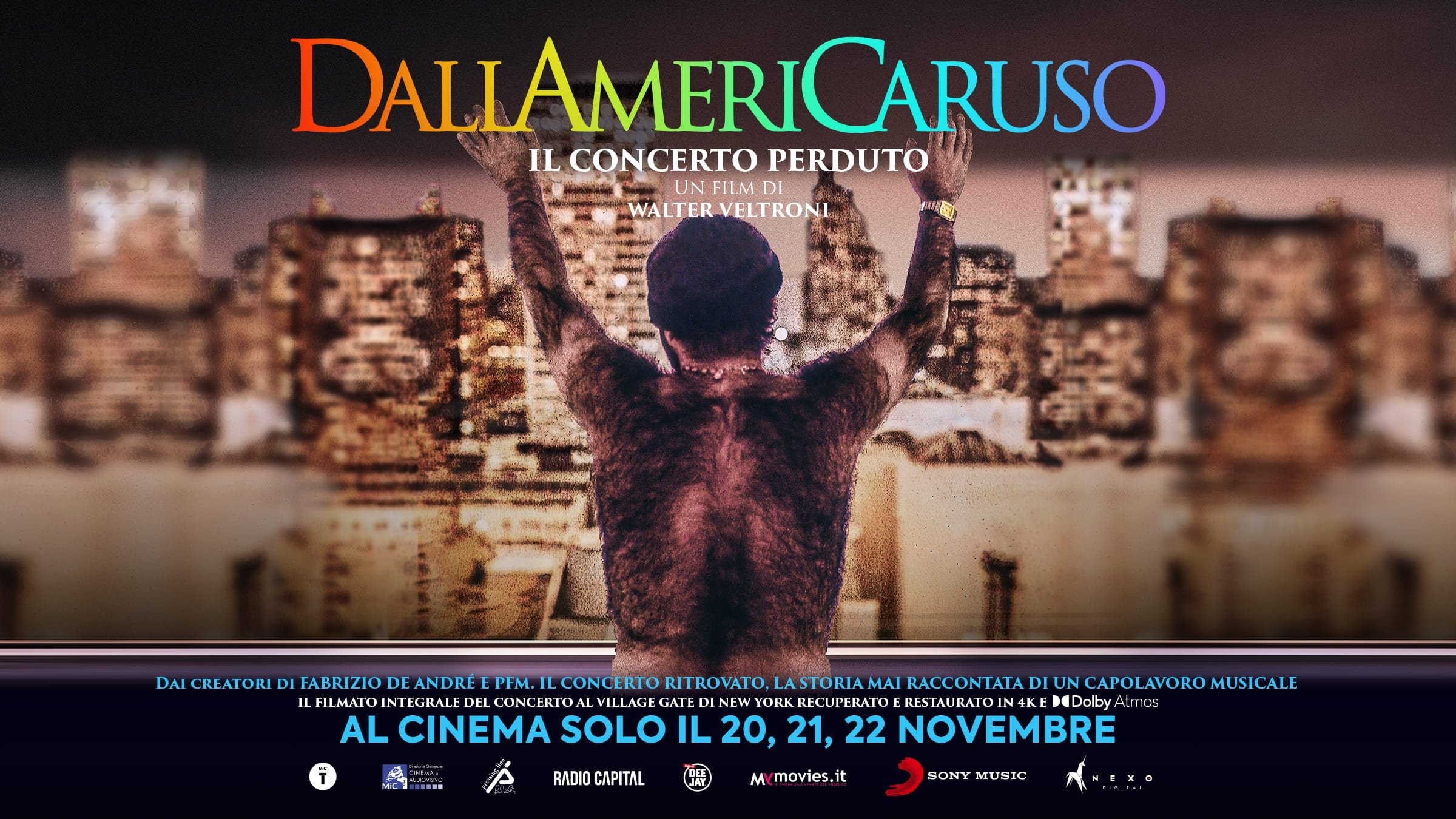 DallAmeriCaruso - Il concerto perduto Background