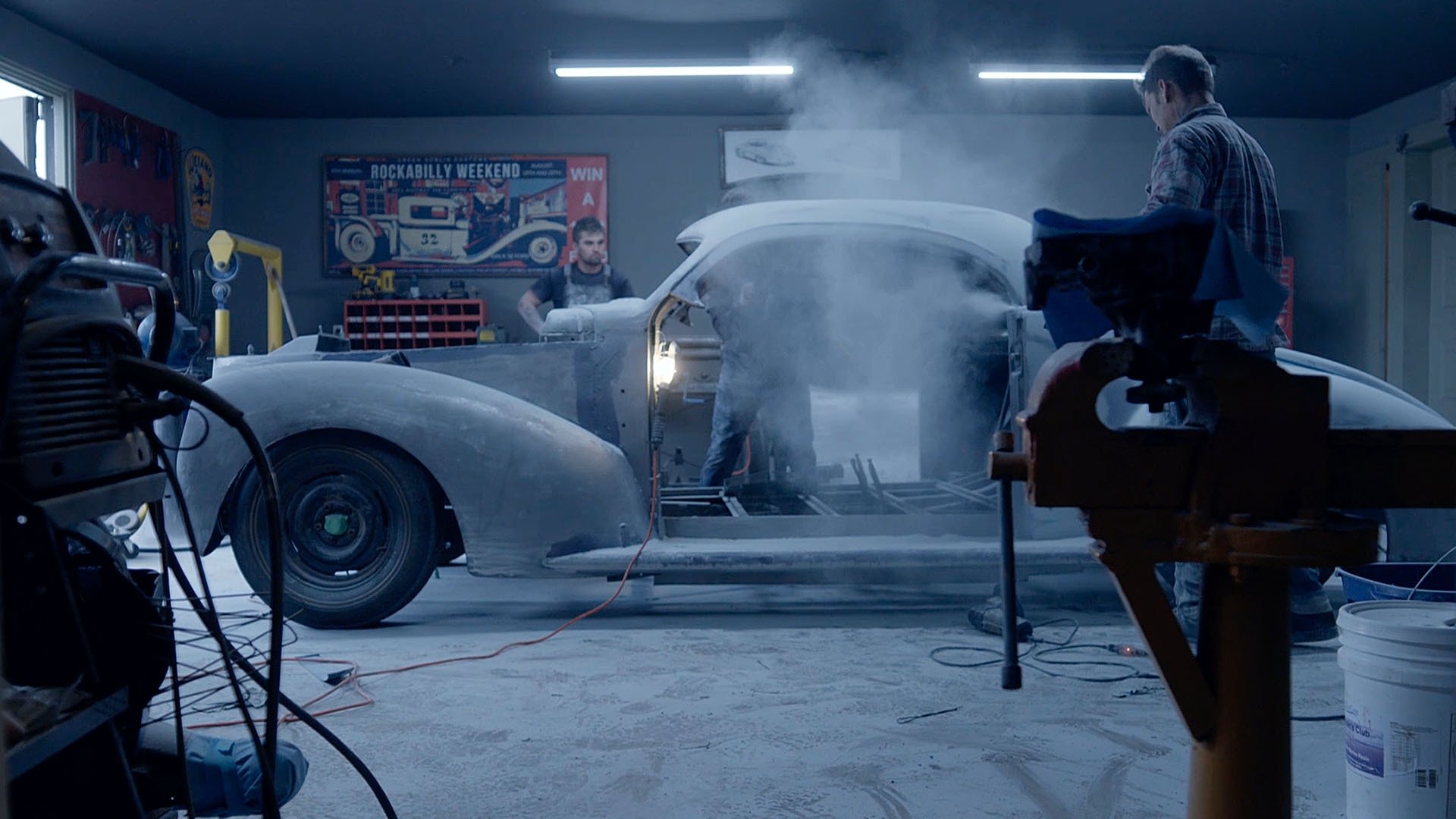 Bad Chad Customs Background