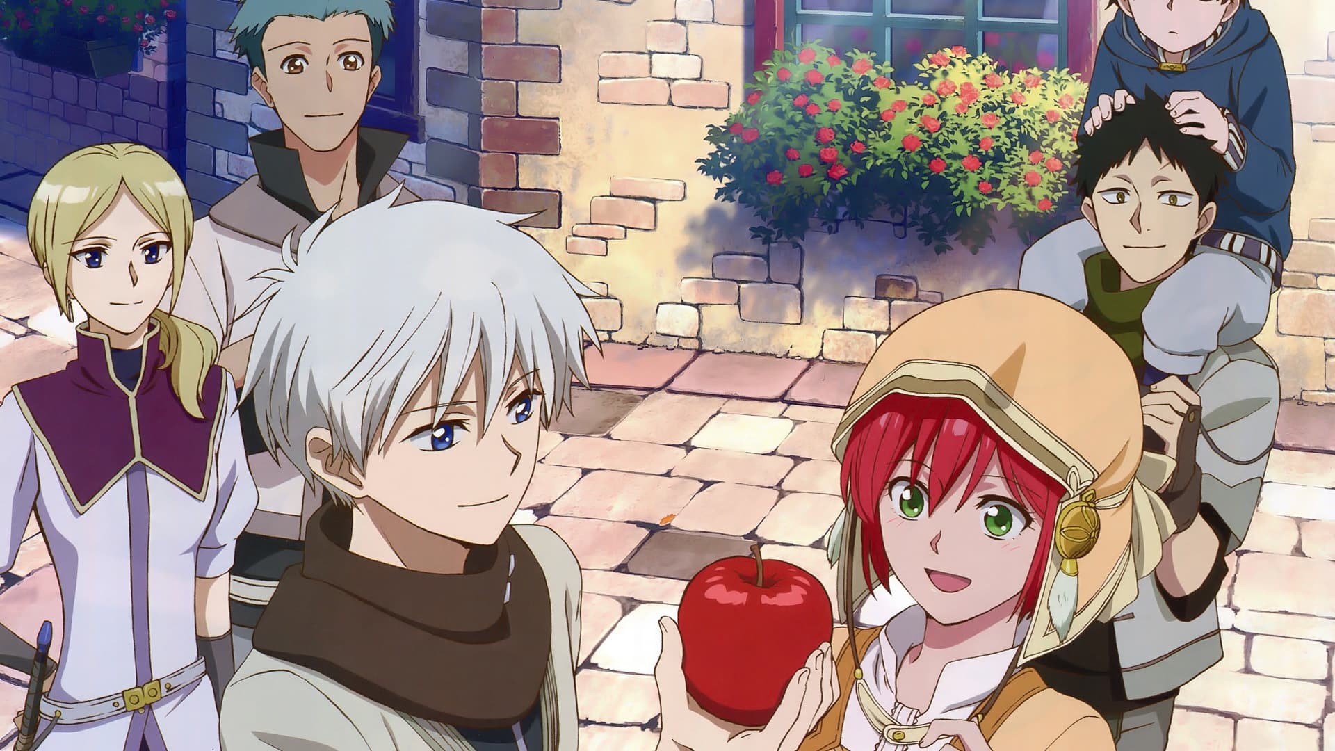 Snow White with the Red Hair Background