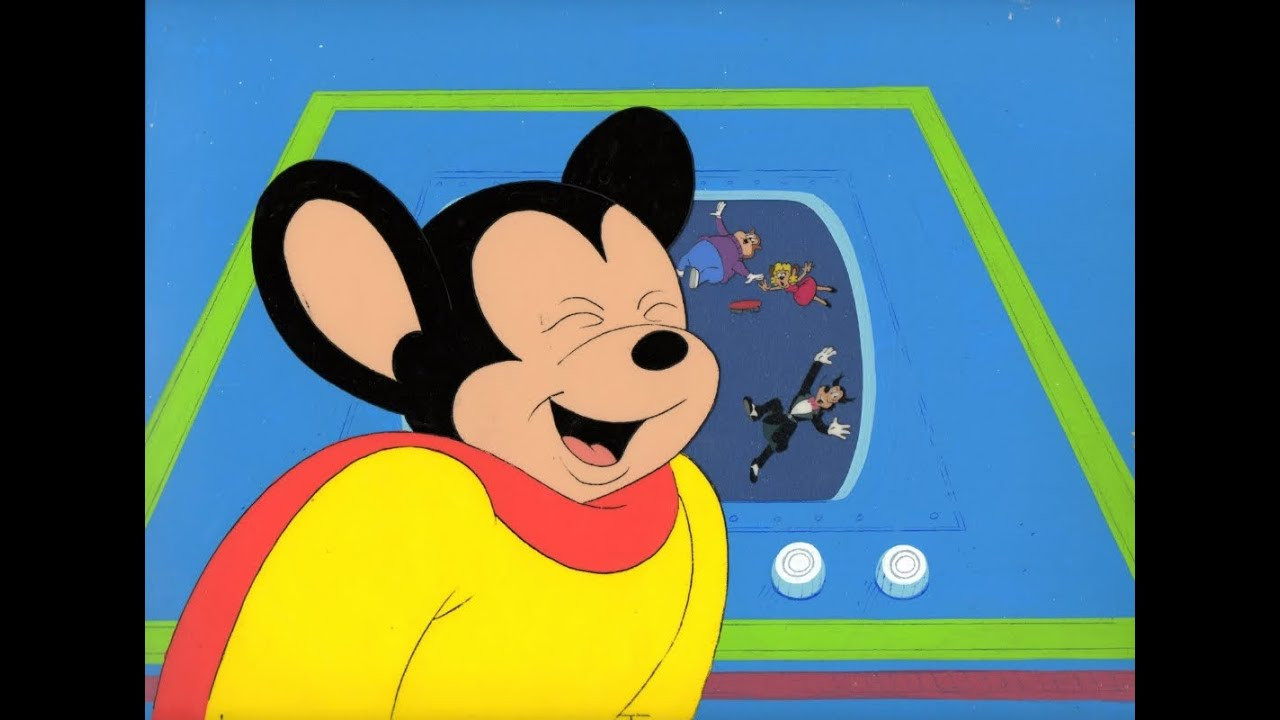 Mighty Mouse in the Great Space Chase Background