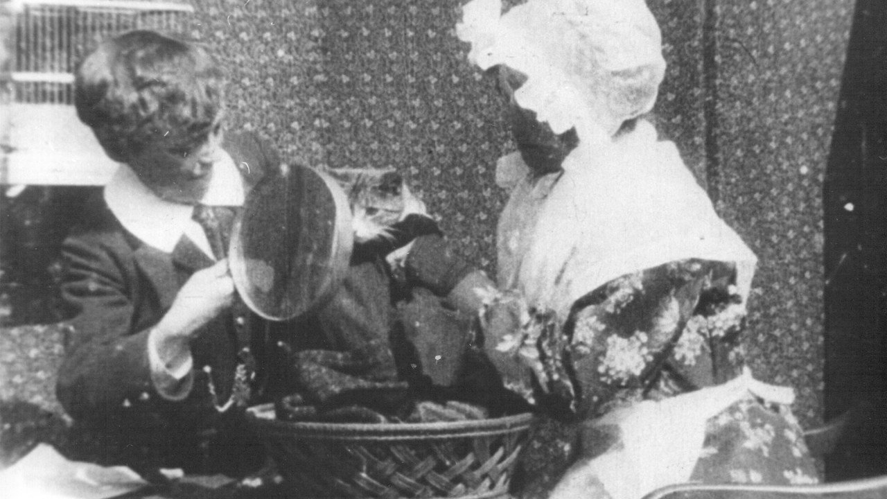 Grandma's Reading Glass Background