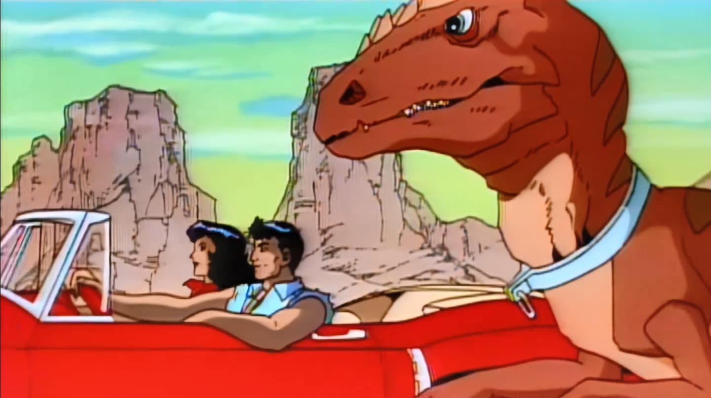 Cadillacs and Dinosaurs Background