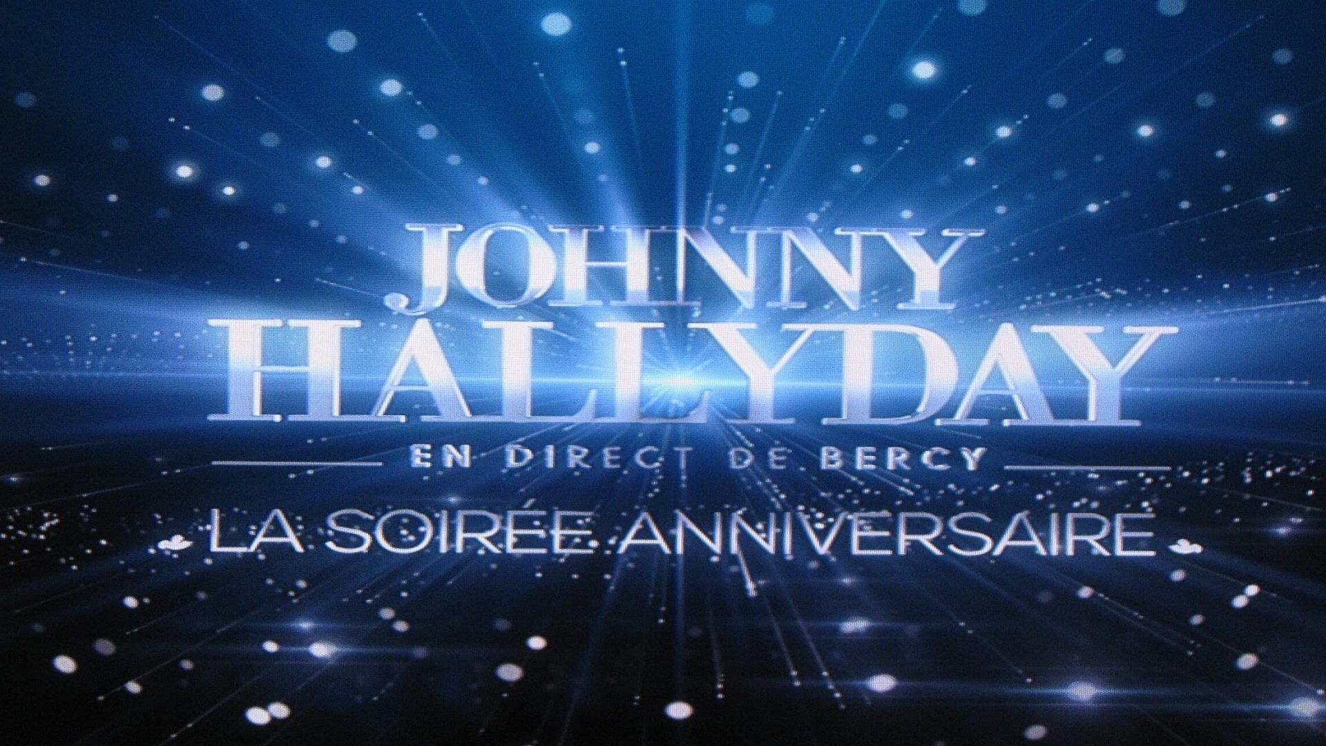 Johnny Hallyday en direct de Bercy, La Soirée Anniversaire Background