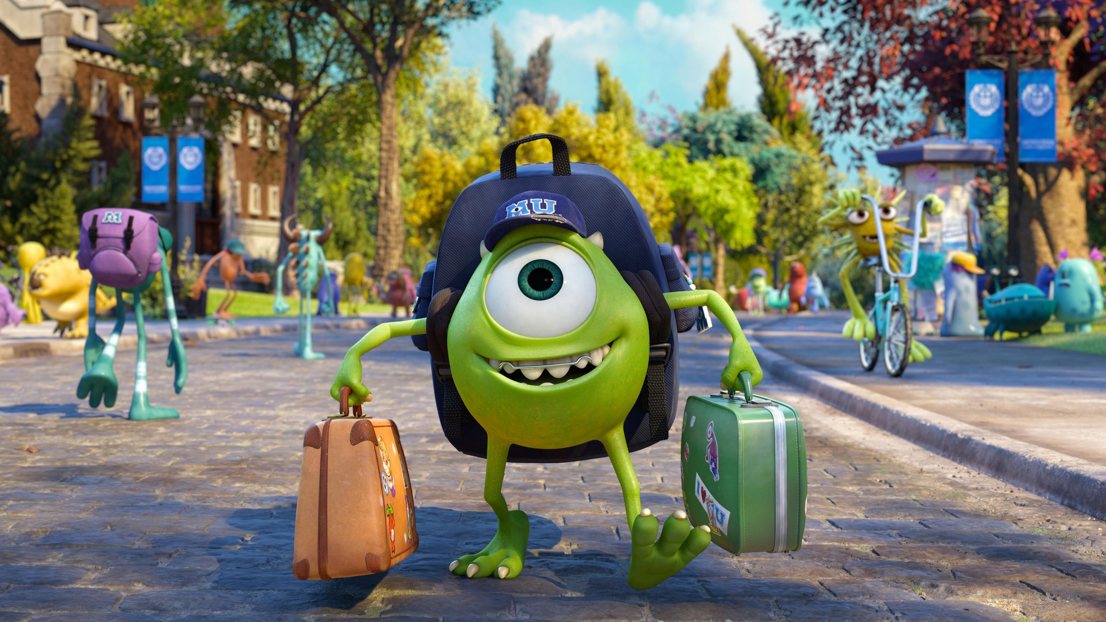 Monsters University Background