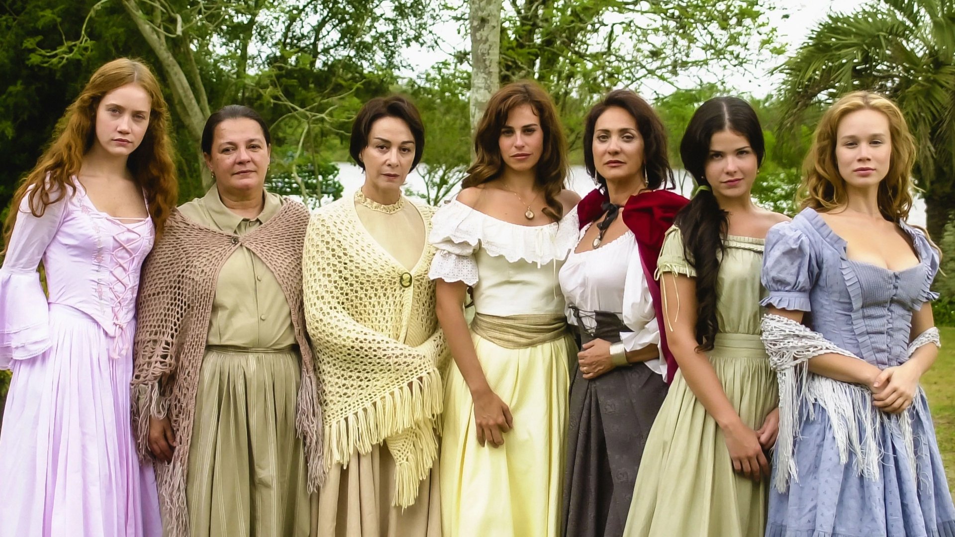 Seven Women Background