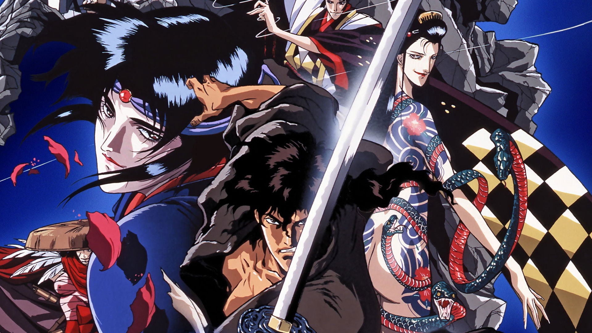 Ninja Scroll Background