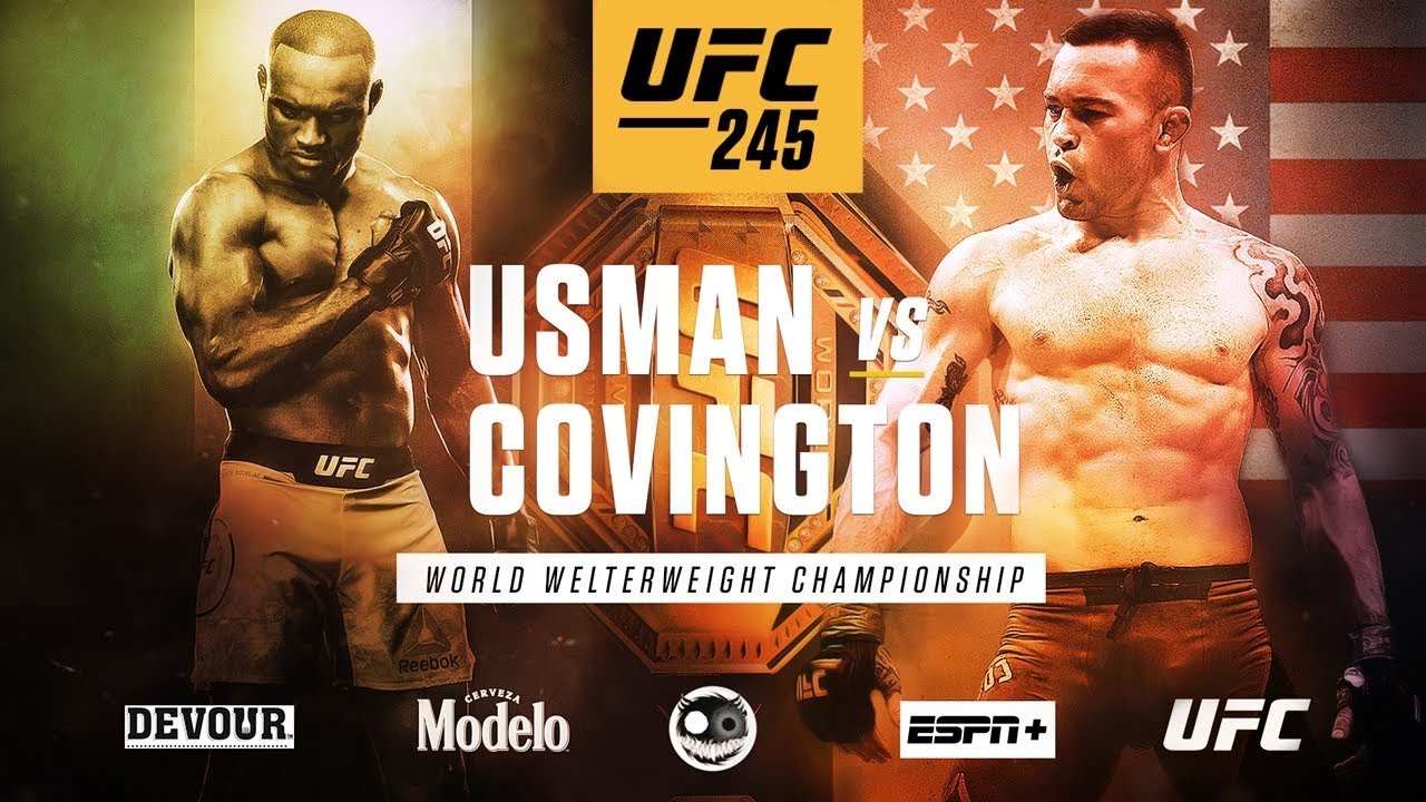UFC 245: Usman vs. Covington Background