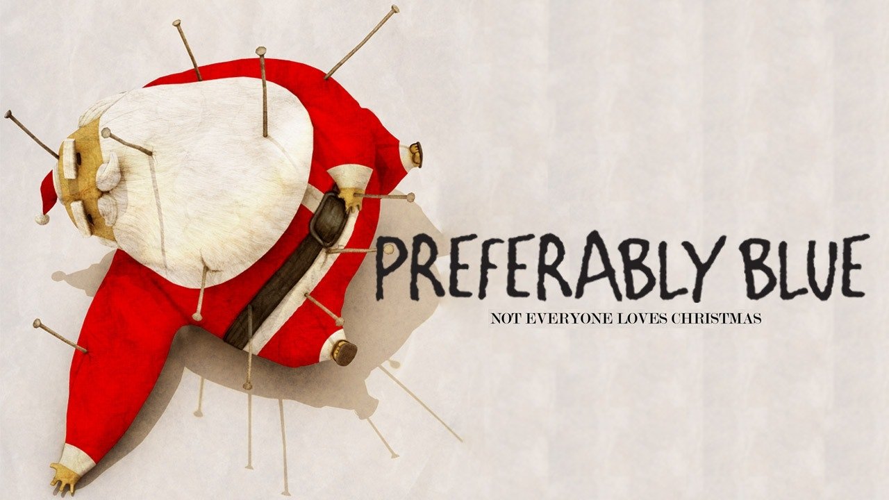 Preferably Blue Background