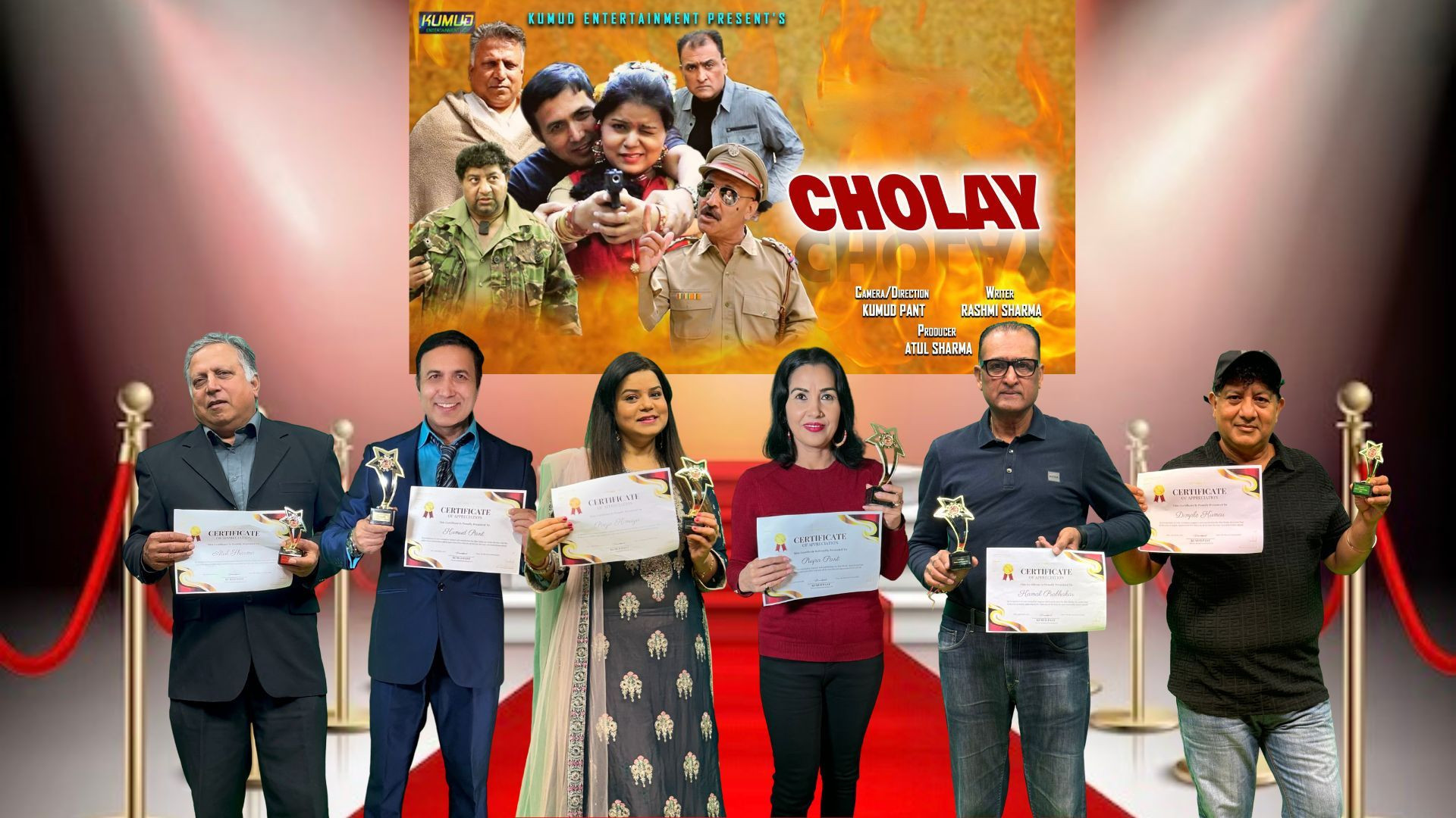 Kumud Entertainment Film Awards Background