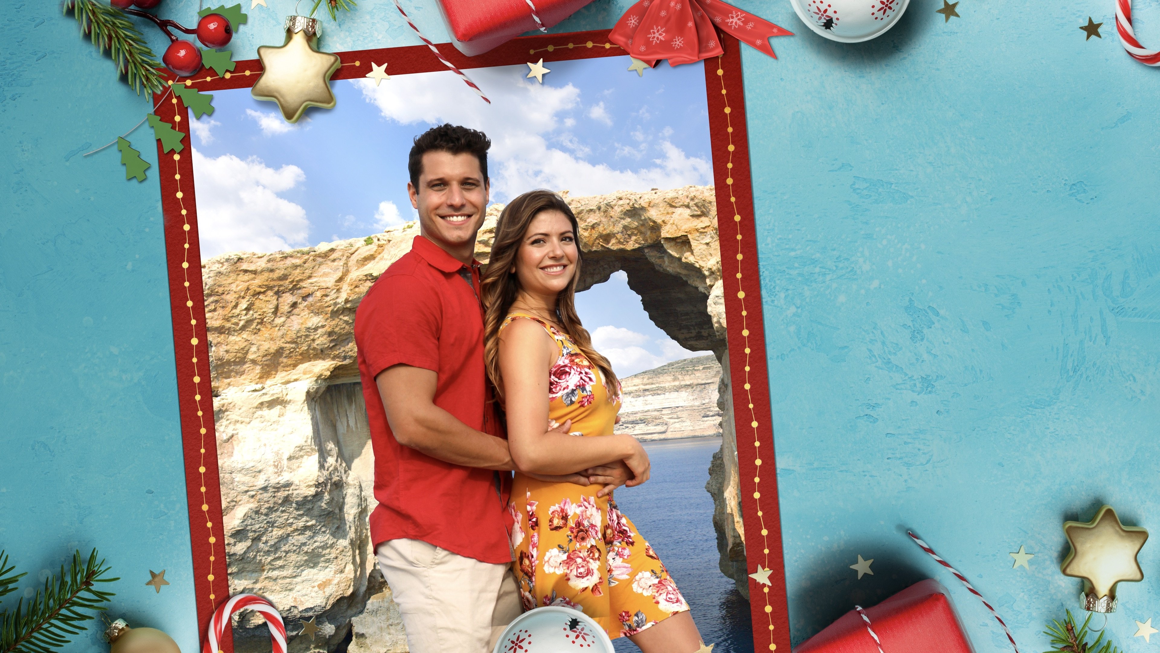 The Maltese Holiday Background