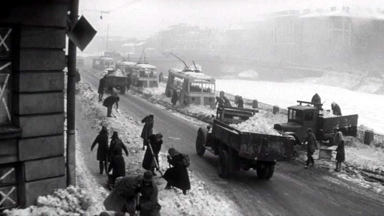 A Winter Morning Background