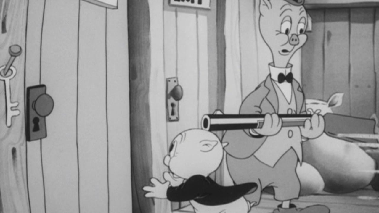 Porky's Hired Hand Background