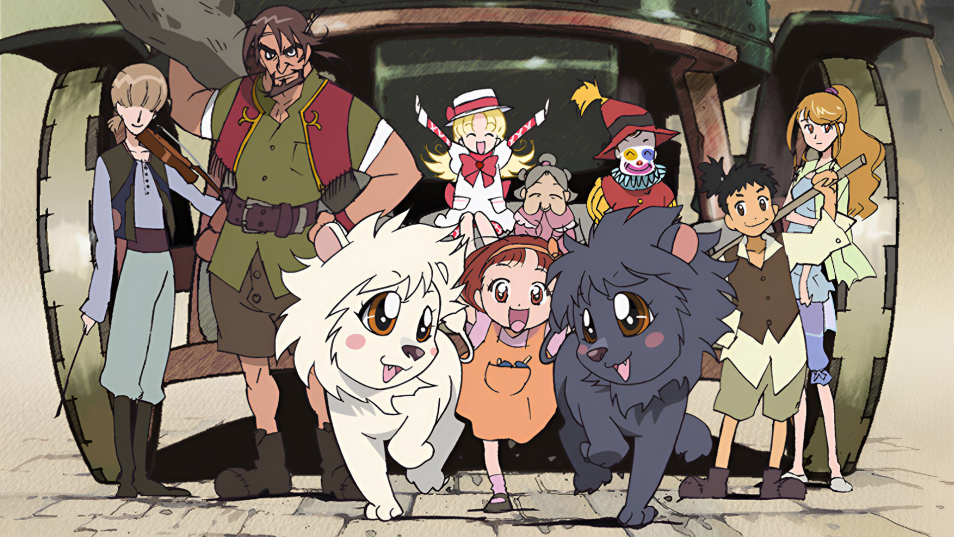 Ashita no Nadja Background