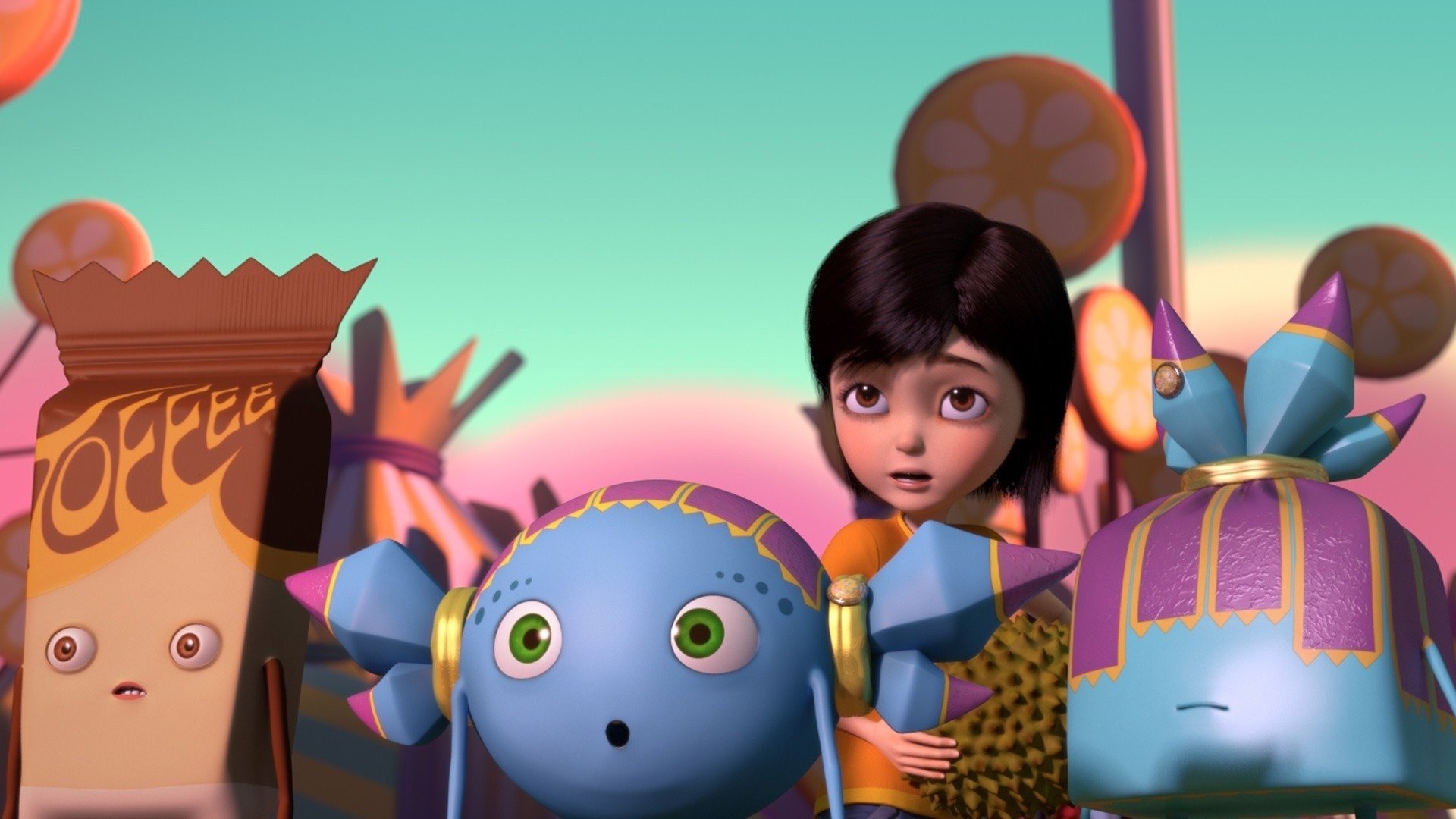 Jungle Master 2: Candy Planet Background