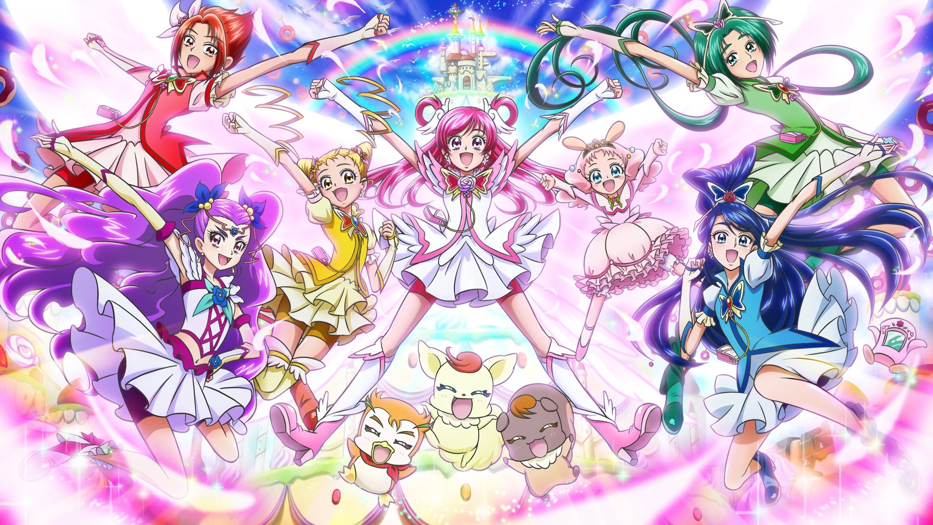 Yes! Precure 5 Go Go! Movie: Happy Birthday in the Land of Sweets Background