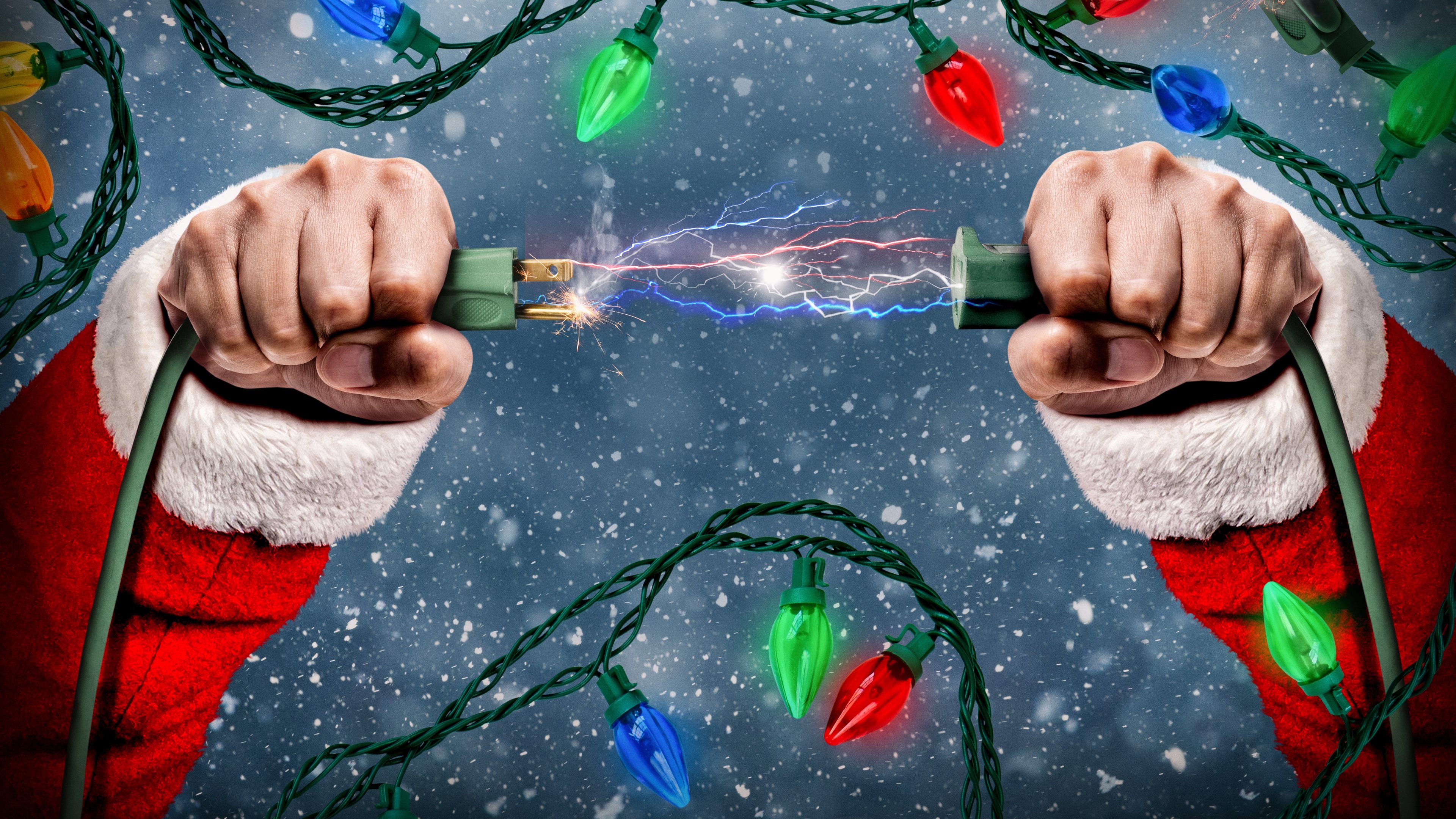 'Twas the Fight Before Christmas Background