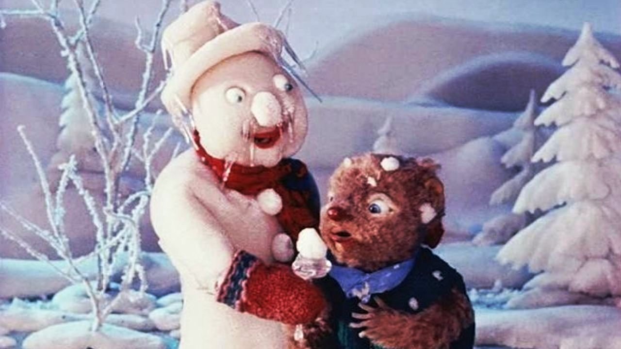 Winter Carousel Background