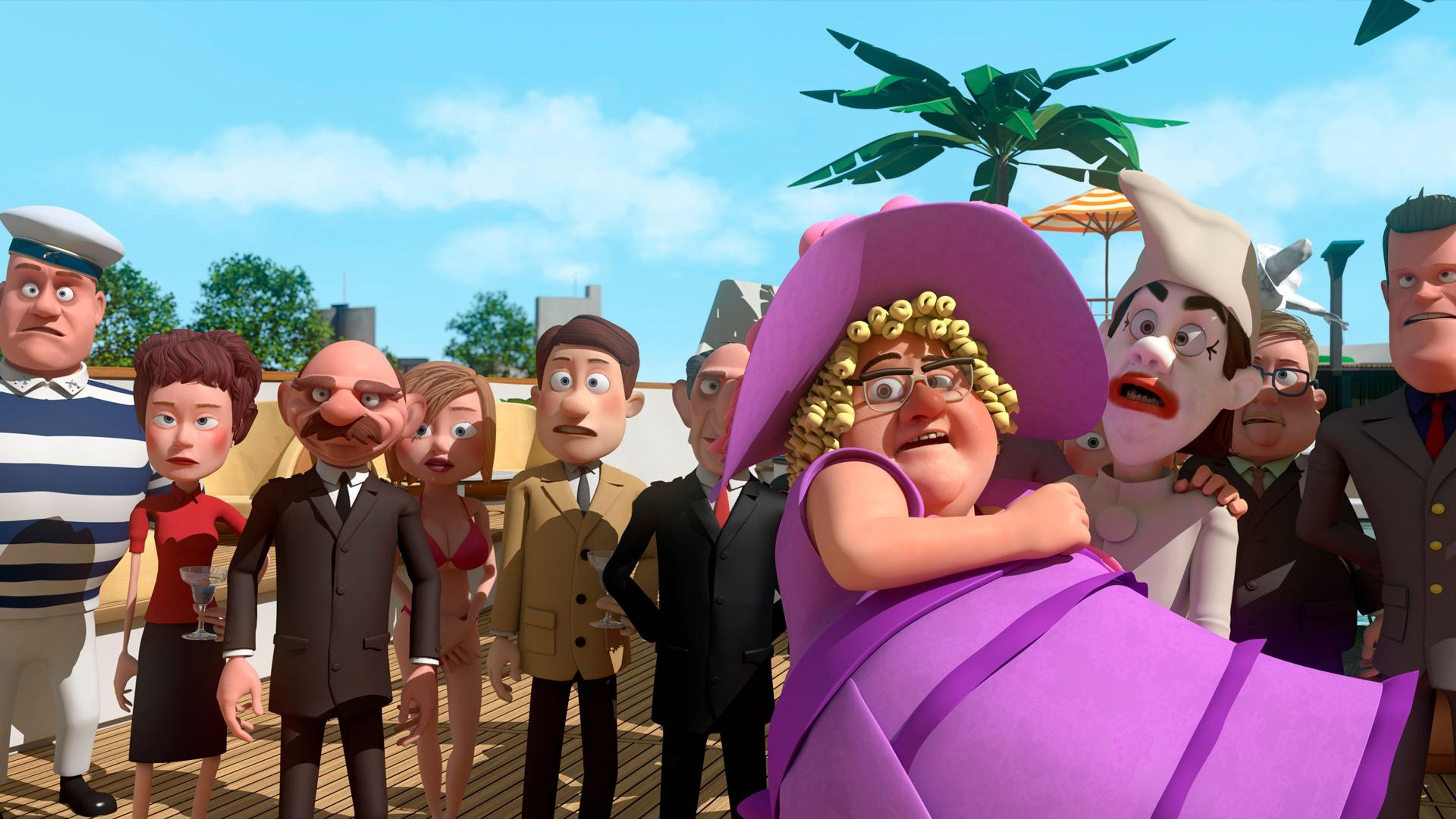 The Olsen Gang in Deep Trouble Background