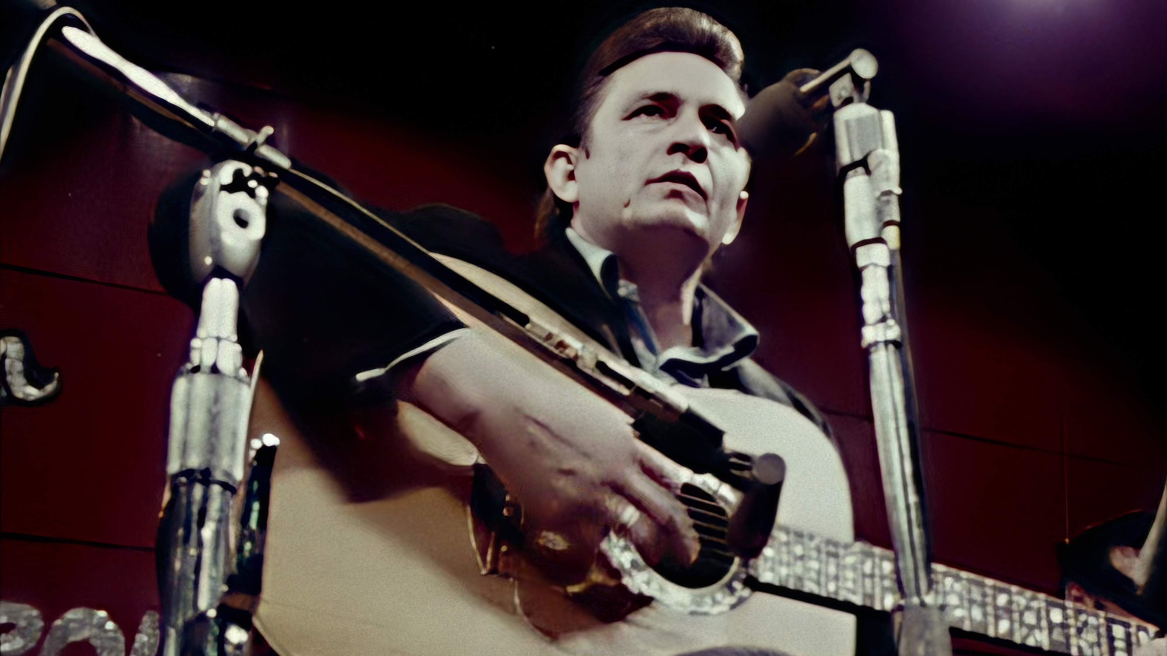 Johnny Cash at San Quentin Background