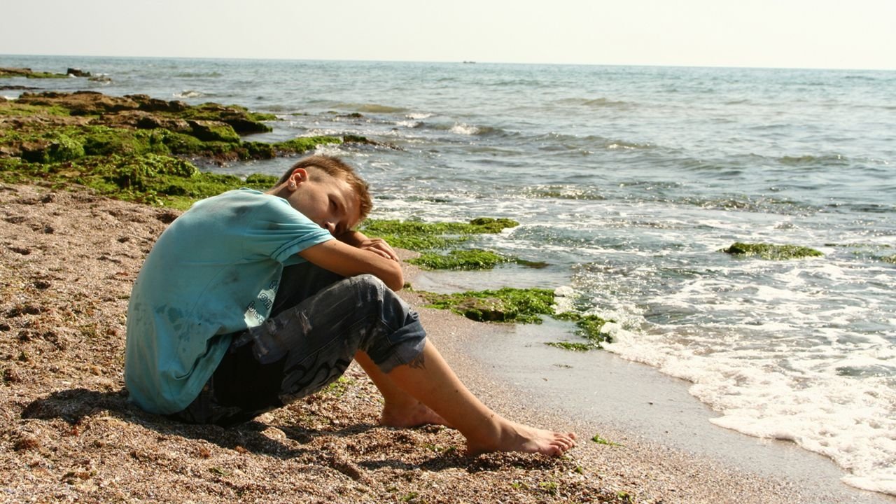 A Good Day for a Swim Background