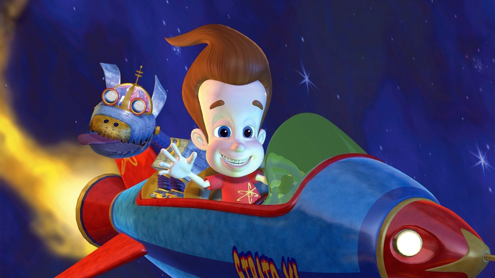The Adventures of Jimmy Neutron: Boy Genius Background