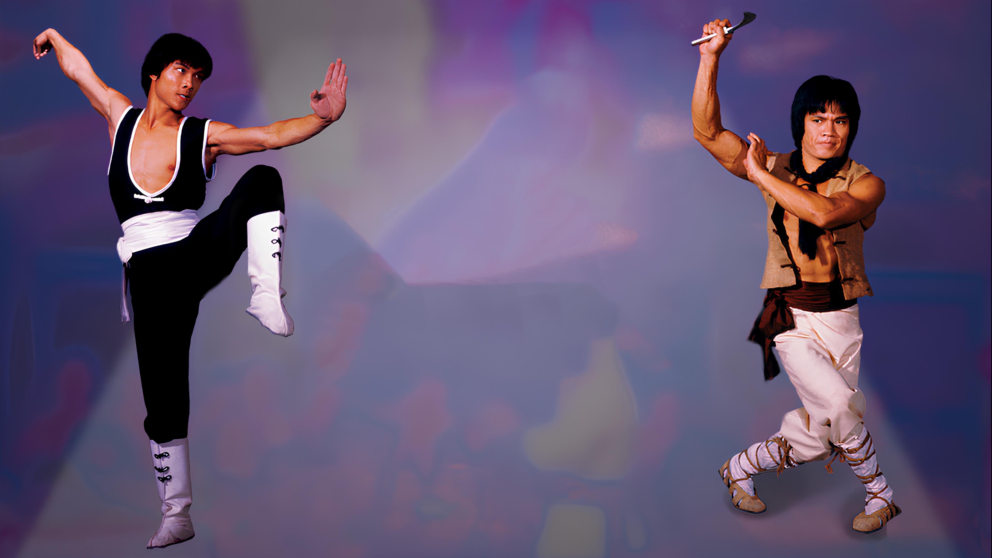Two Champions of Shaolin Background