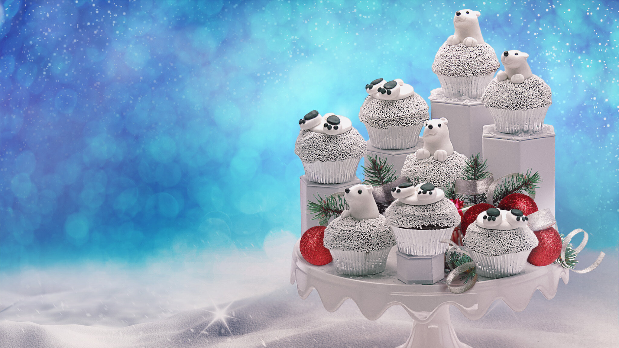 Sugar Rush Christmas Background