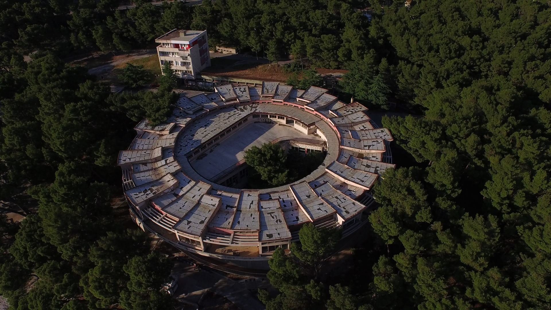 Slumbering Concrete Background