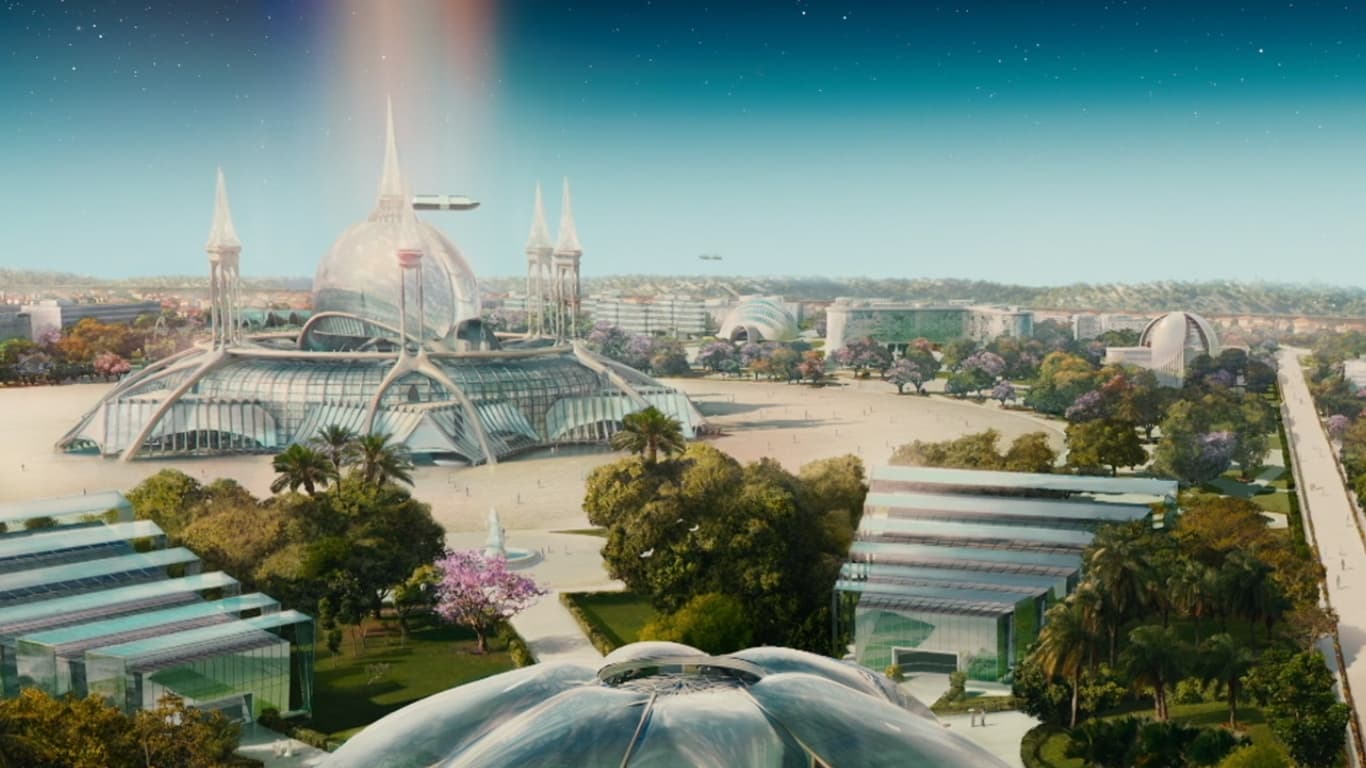 Astral City: A Spiritual Journey Background