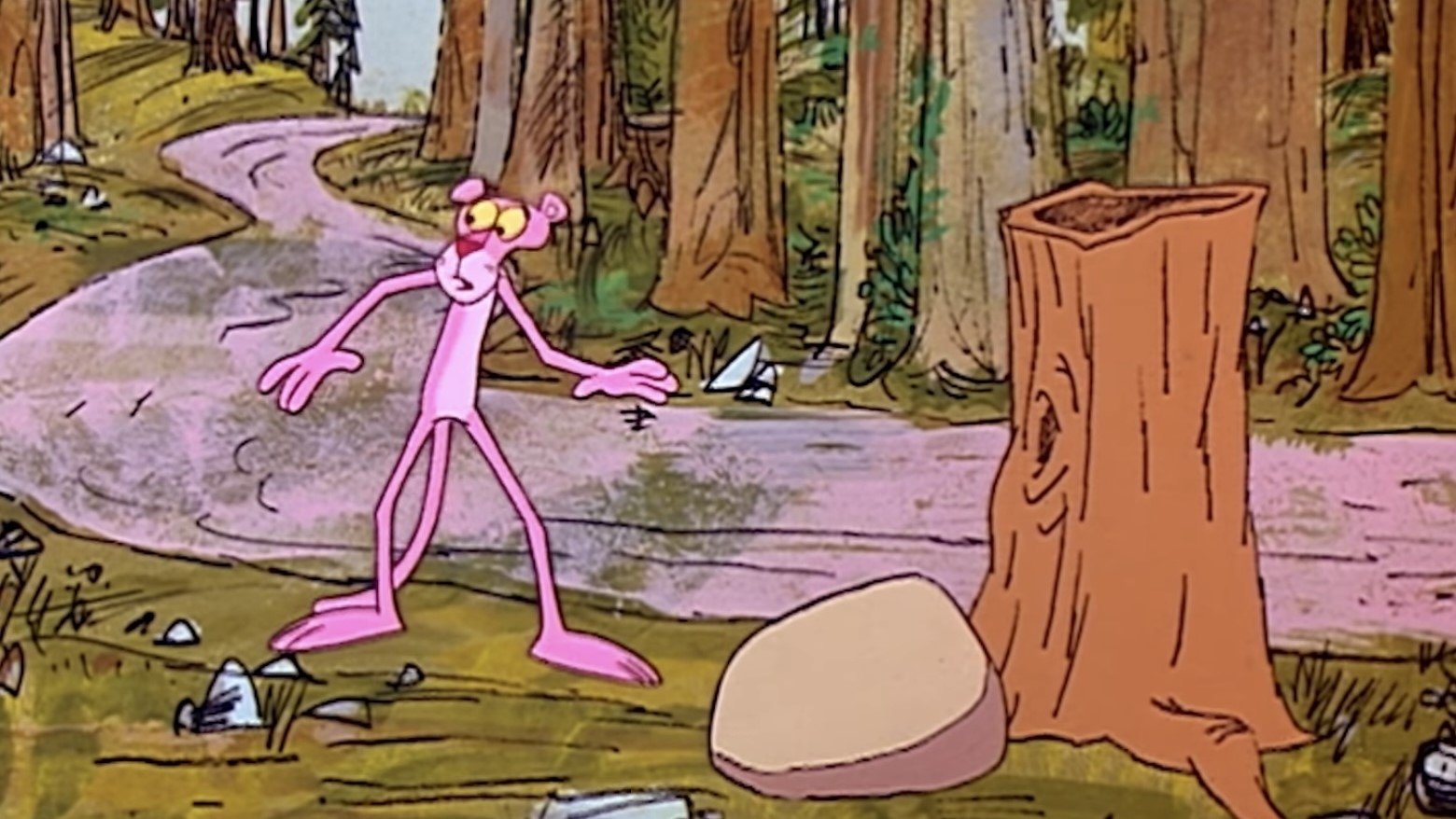 Pink Is a Many Splintered Thing Background