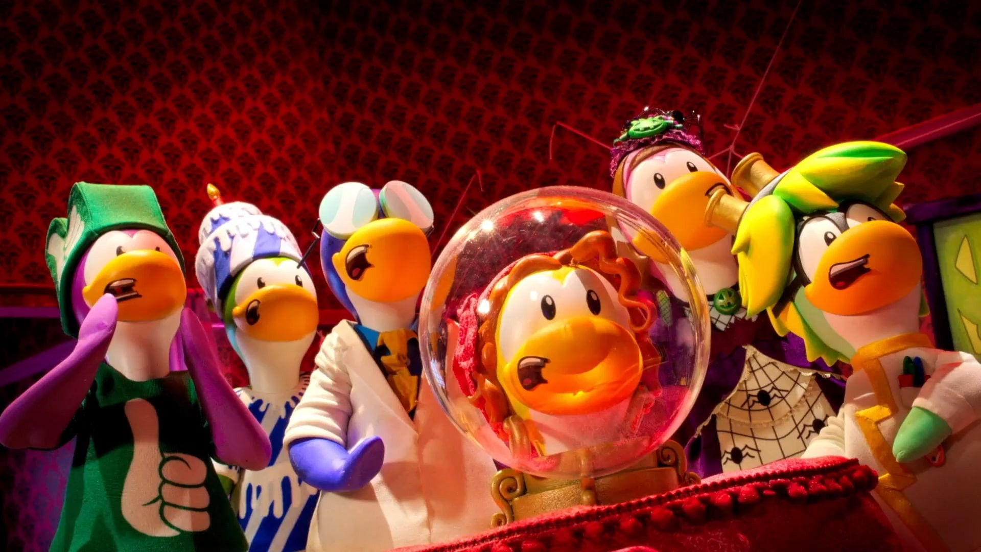 Club Penguin Halloween Panic! Background