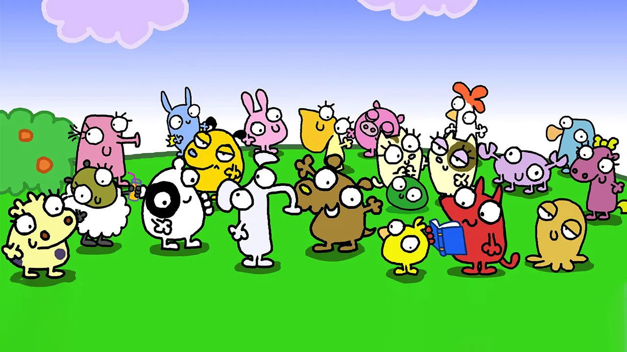 Fluffy Gardens Background