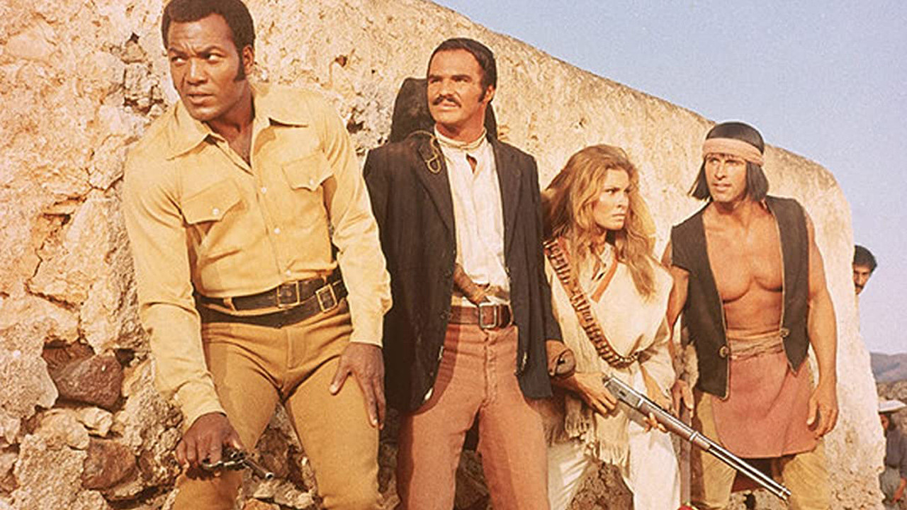 100 Rifles Background