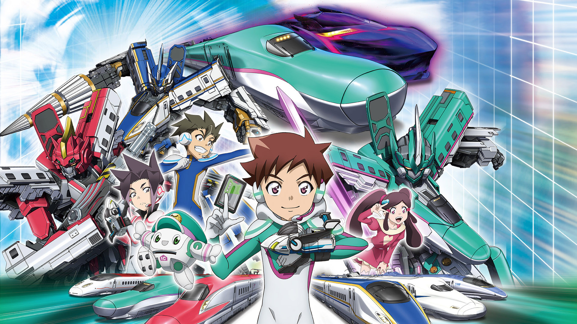 Shinkansen Henkei Robo Shinkalion: THE ANIMATION Background